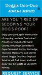 Mobile Screenshot of doggiedoo-doodisposalservices.com